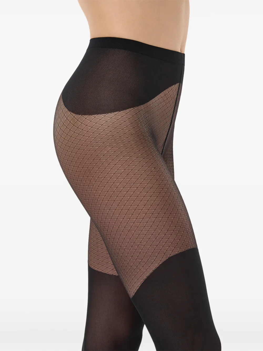 Wolford Panty met overknee-effect Zwart