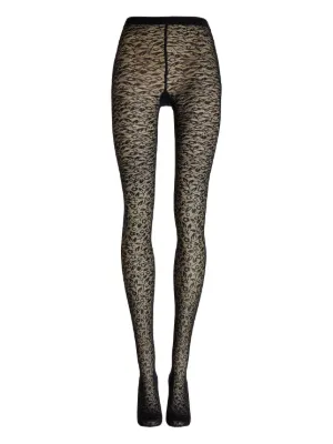Wolford x Sergio Rossi スタッズ タイツ | ブラック | FARFETCH JP