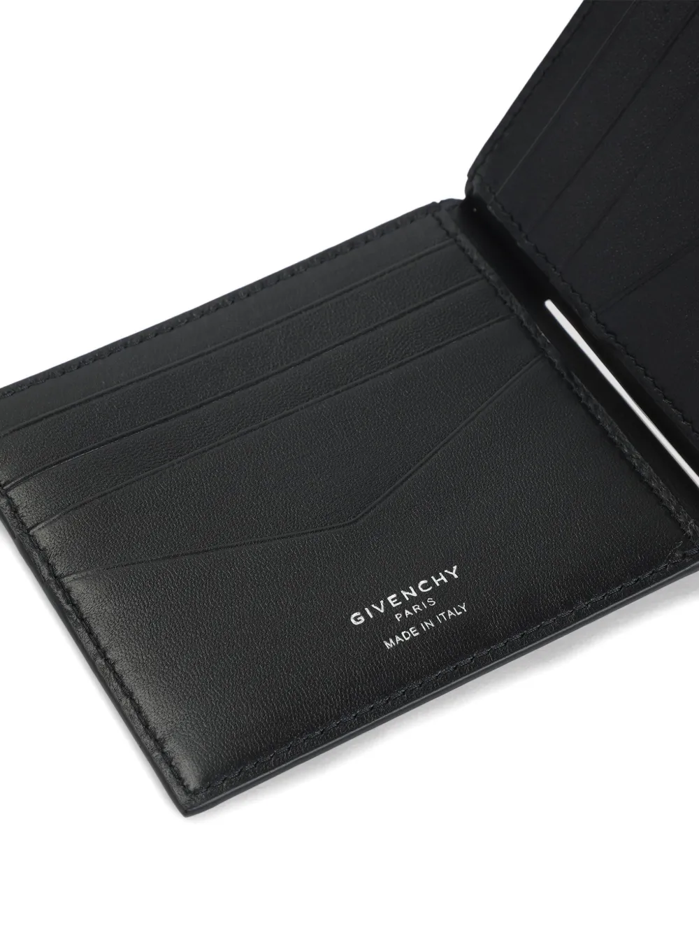 Givenchy Bill Clip Wallet And Cardholder In Brown