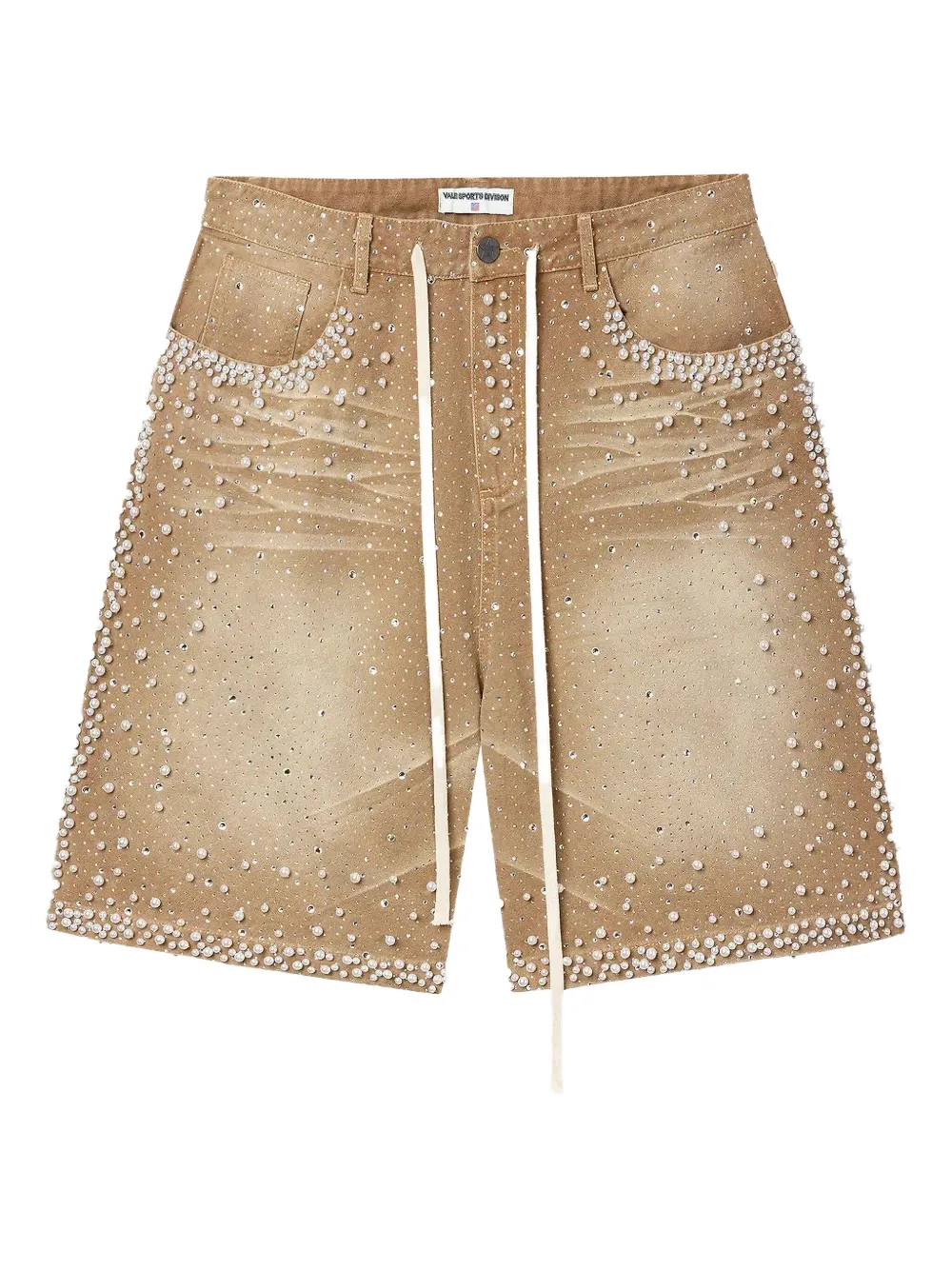 Vale faux pearl-embellished shorts | neutro | Image 1