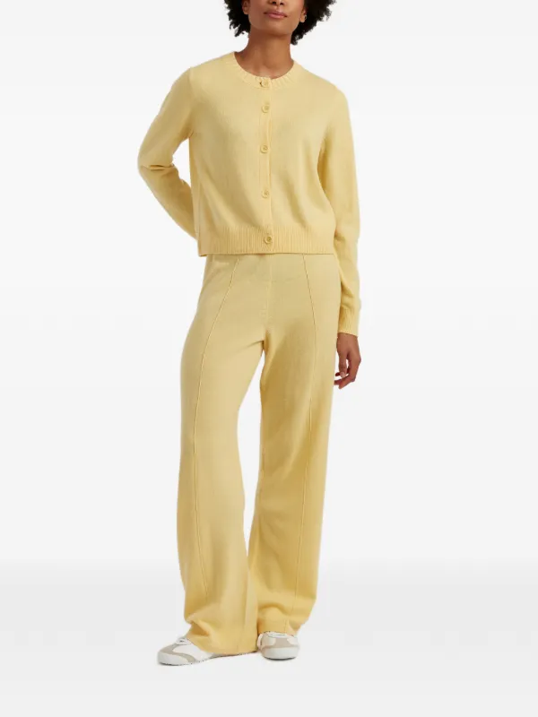 Chinti & Parker crew-neck Cardigan | Yellow | FARFETCH