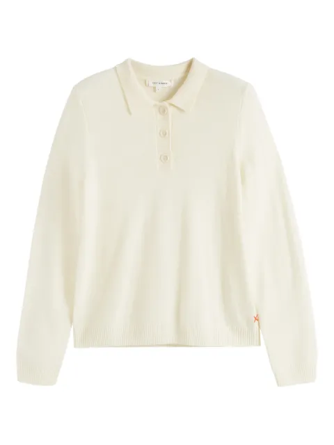 Chinti & Parker long-sleeved polo sweater