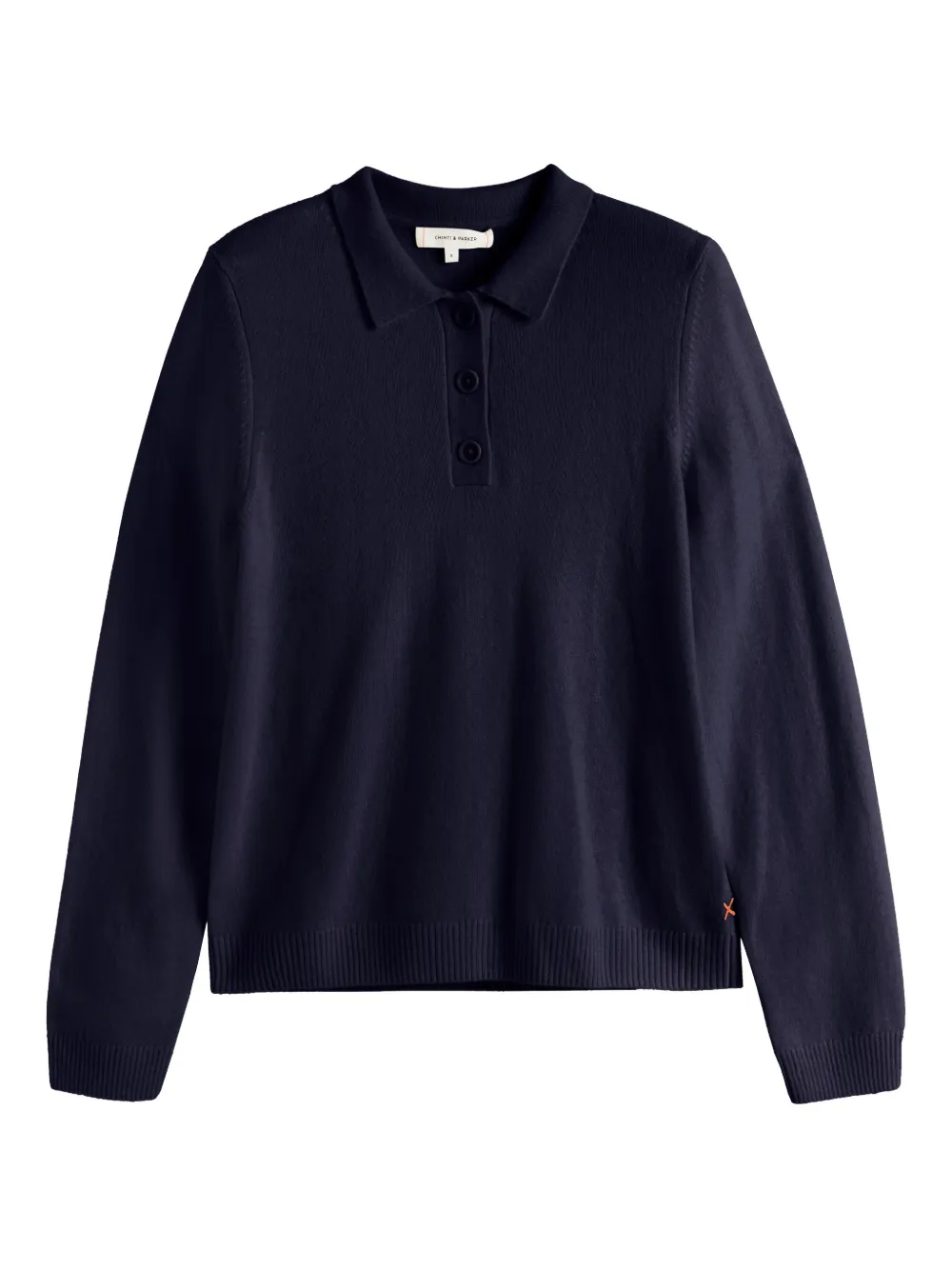 Long-Sleeved Polo Knitwear
