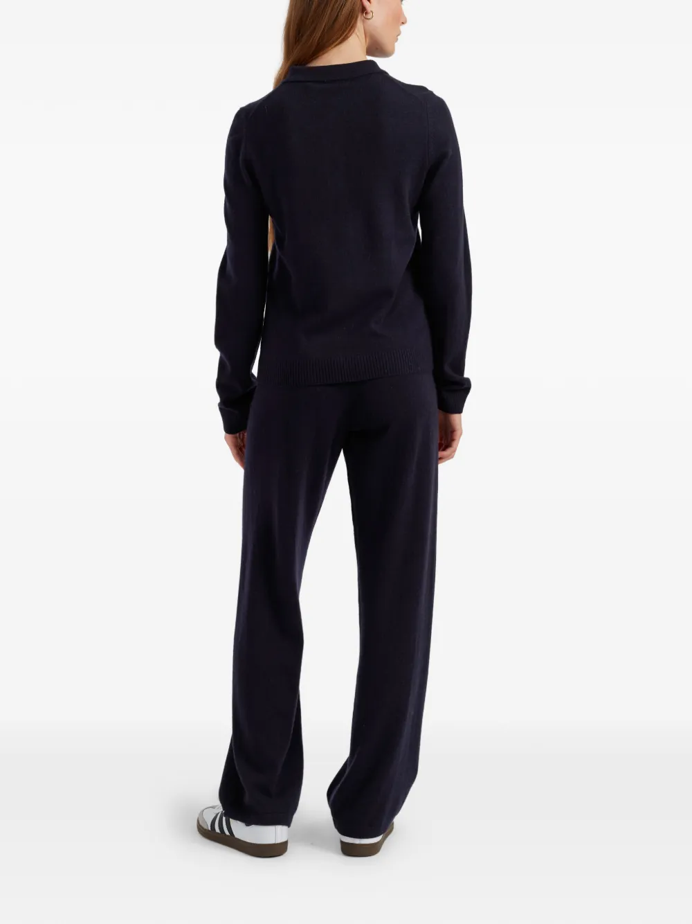 Long-Sleeved Polo Knitwear