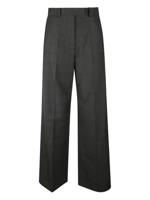 The Frankie Shop checked-pattern trousers