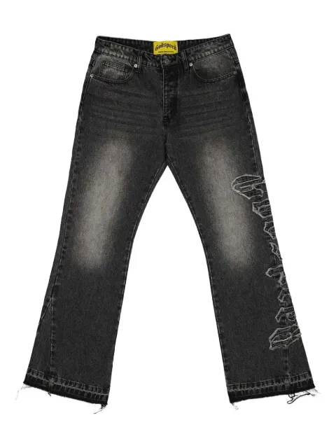 GODSPEED OG Logo flared jeans