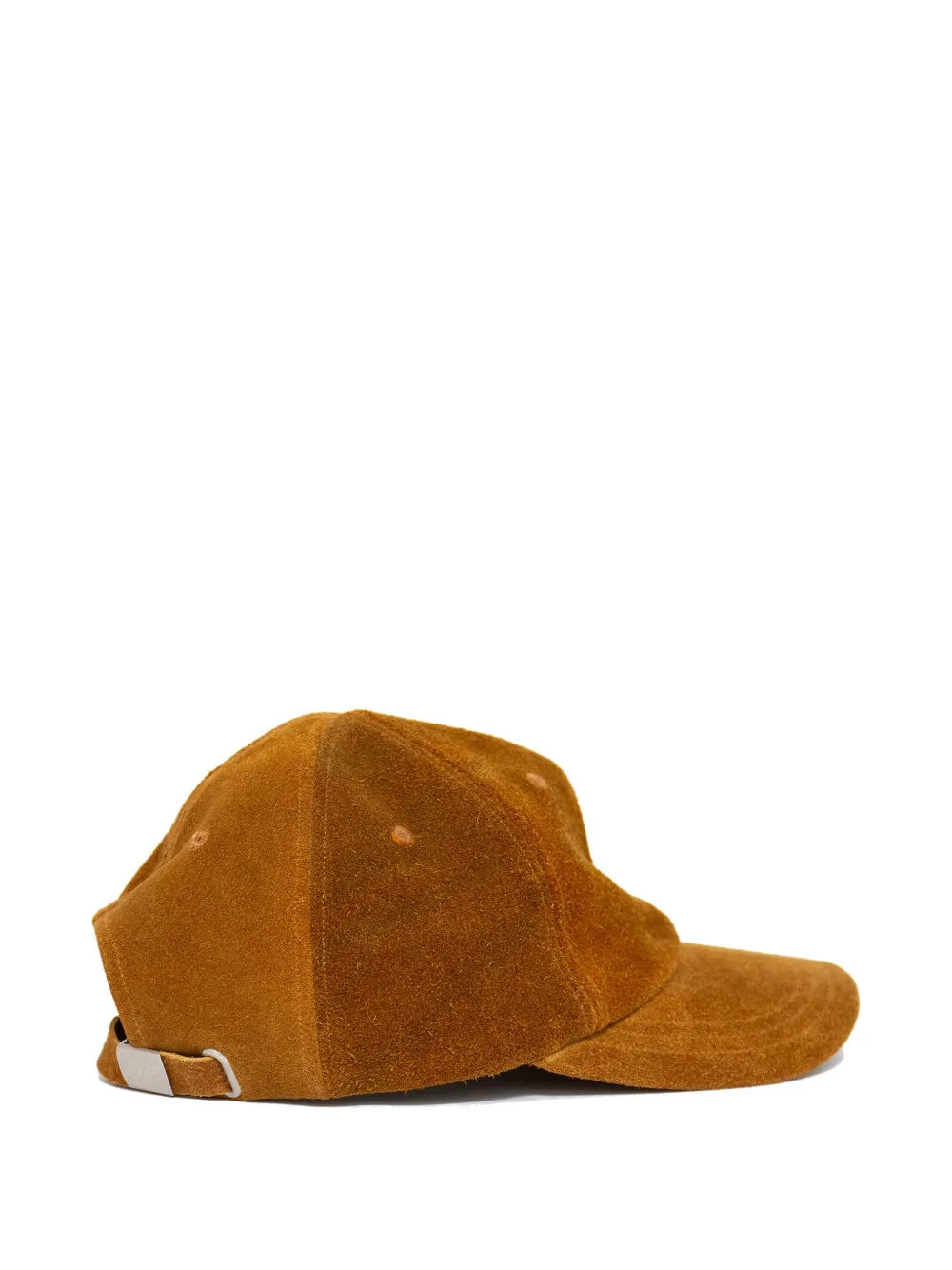 Nick Fouquet Roper Nf Suede Cap In Brown