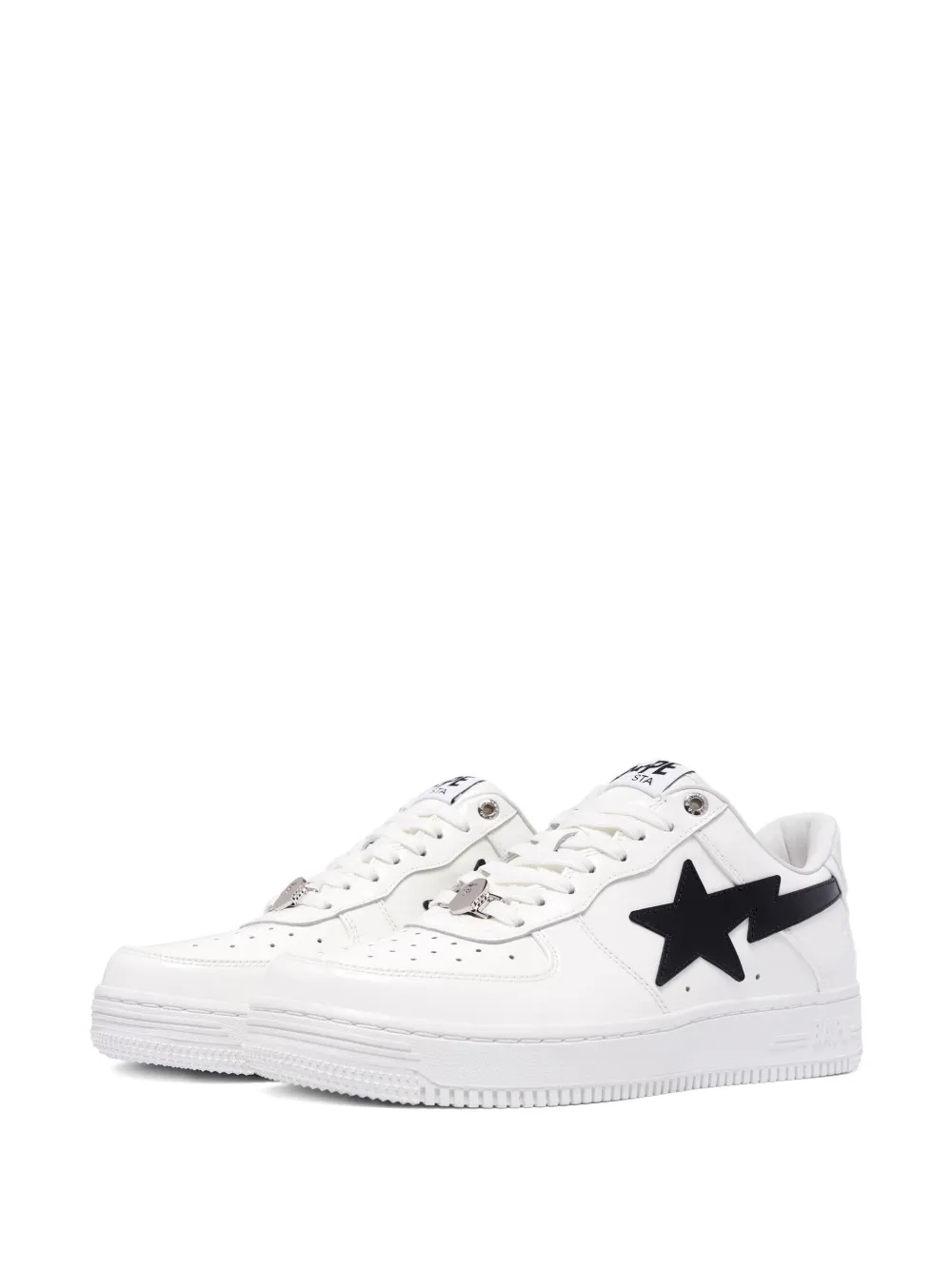 A BATHING APE® baskets en cuir à étoiles | Baskets basses | Image 2