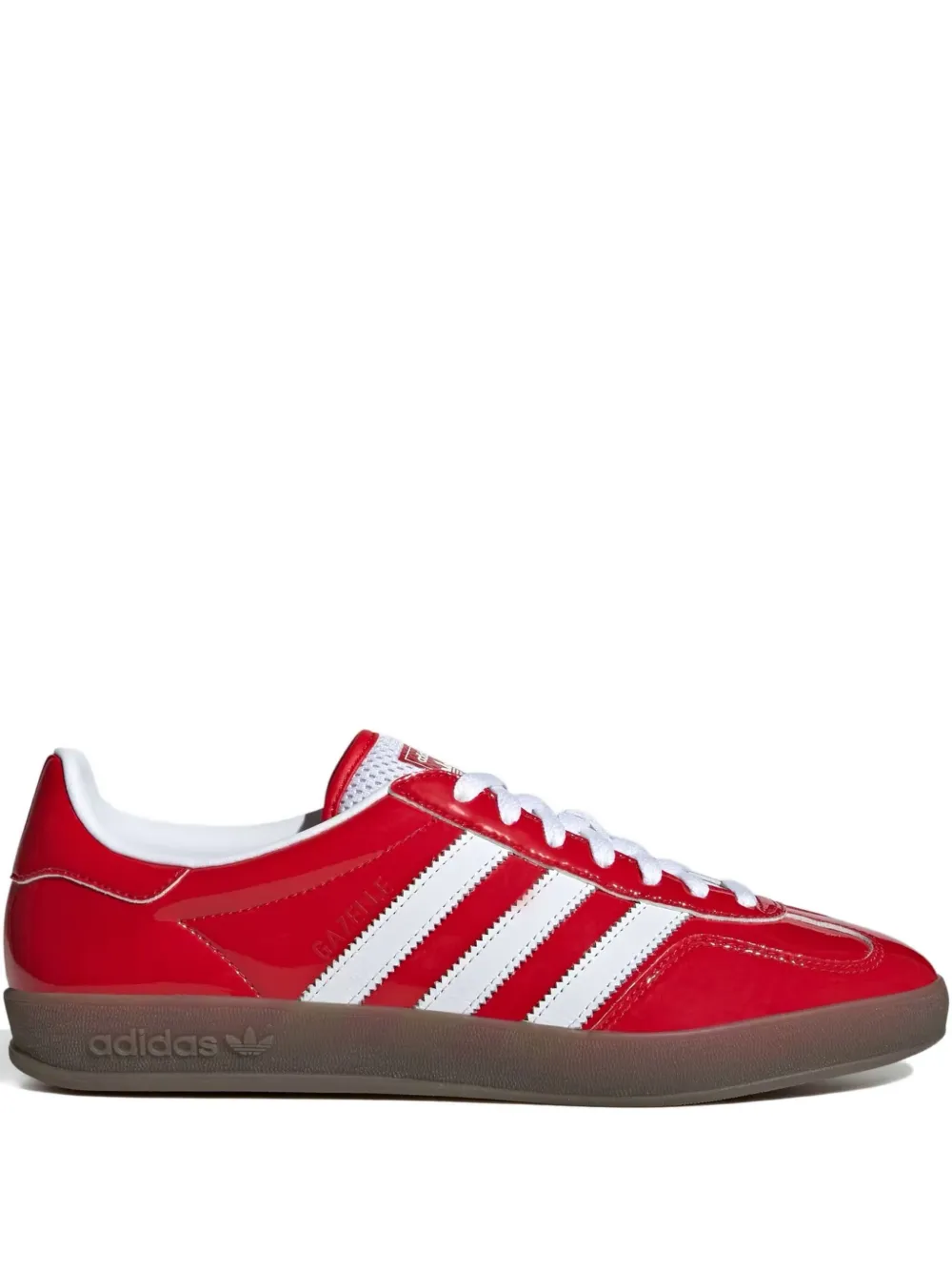 adidas Gazelle Indoor patent leather sneakers - Rosso