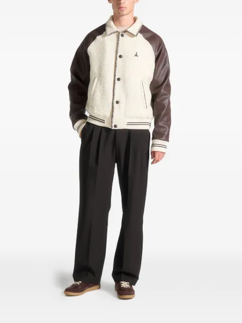 Manière De Voir embroidered-logo bomber jacket