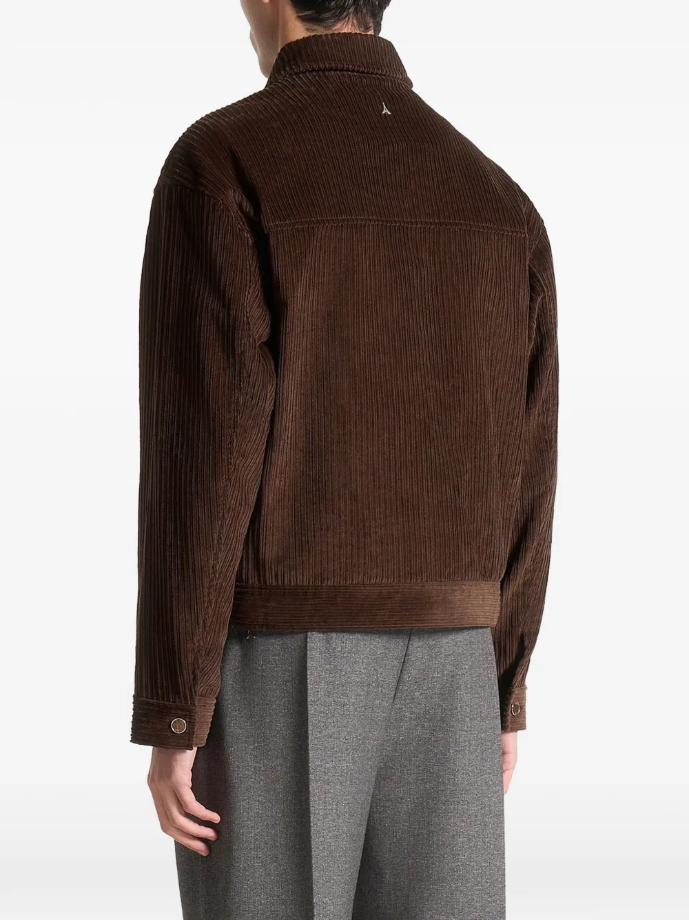 Manière De Voir corduroy jacket Bruin