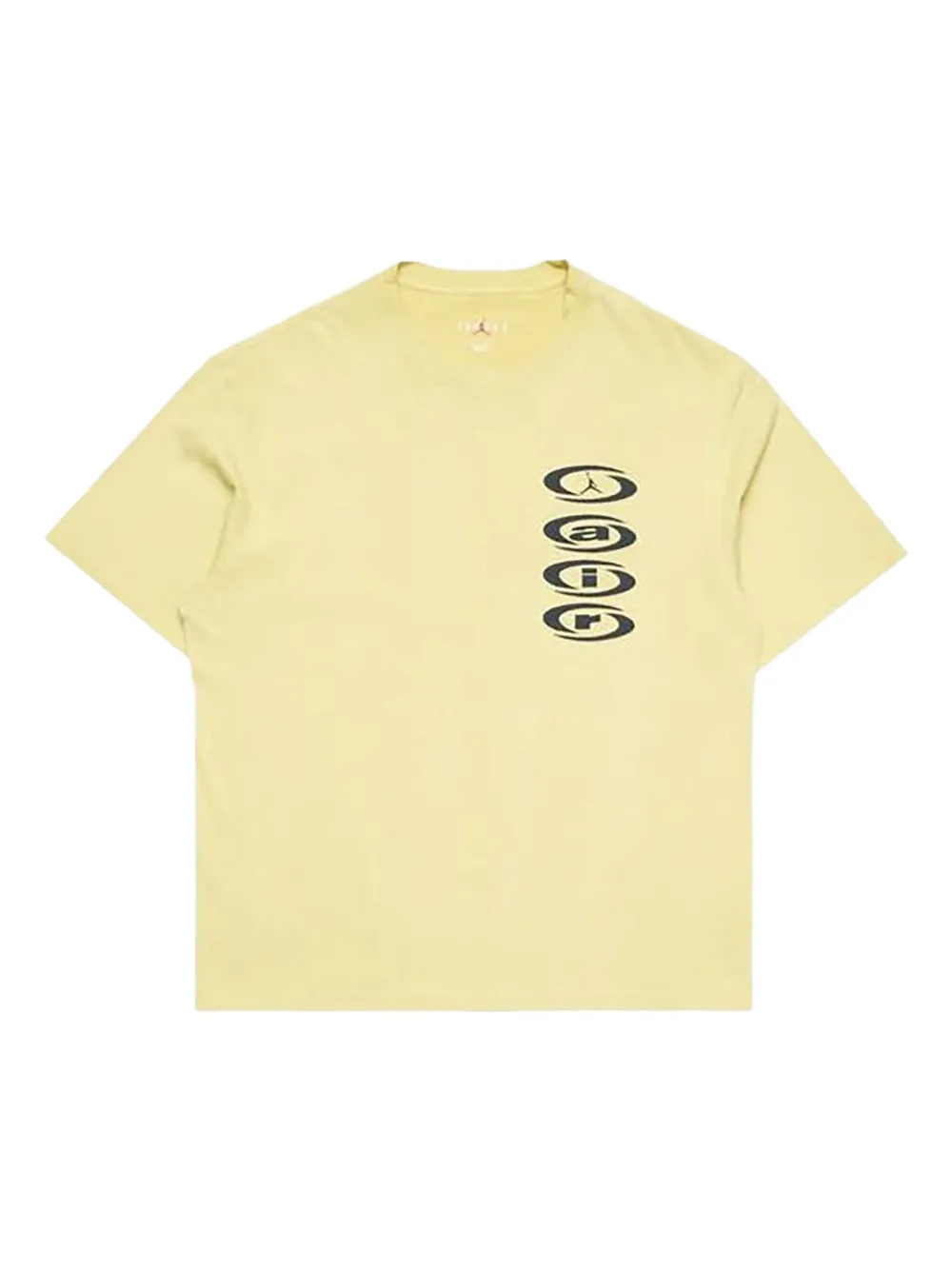Jordan x Travis Scott Air Jordan "Celery" T-shirt | Yellow | Image 1