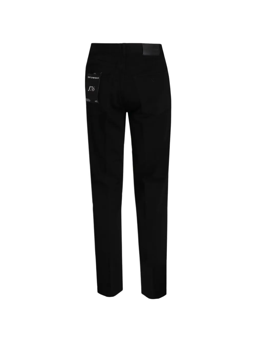 Emporio Armani J76 broek met vijf zakken Zwart