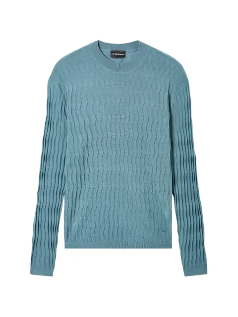 Emporio Armani tekstureret sweater