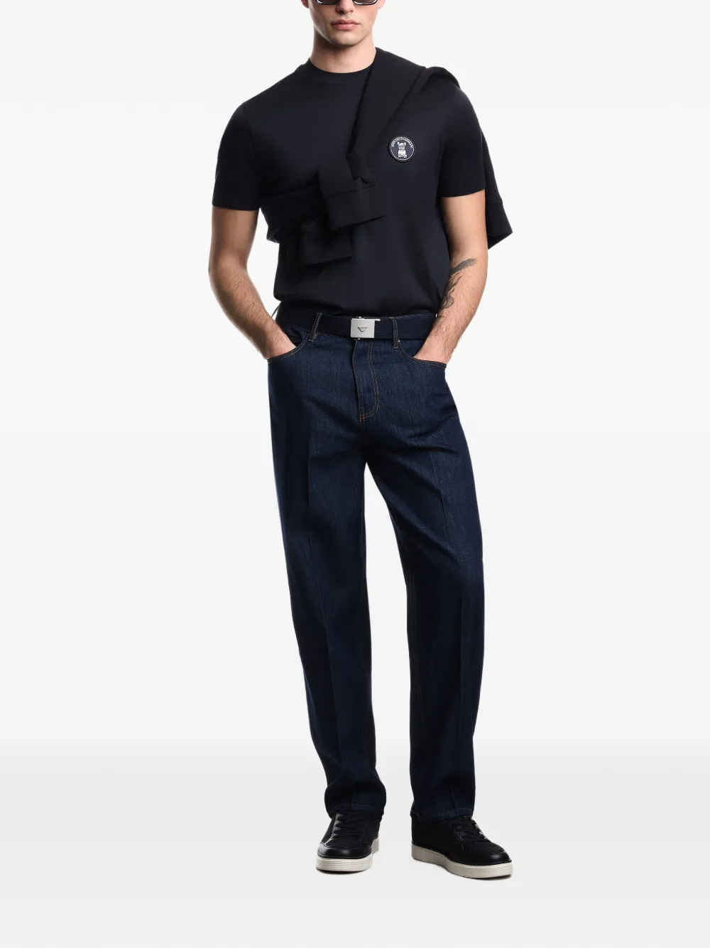Emporio Armani T-shirt Blauw