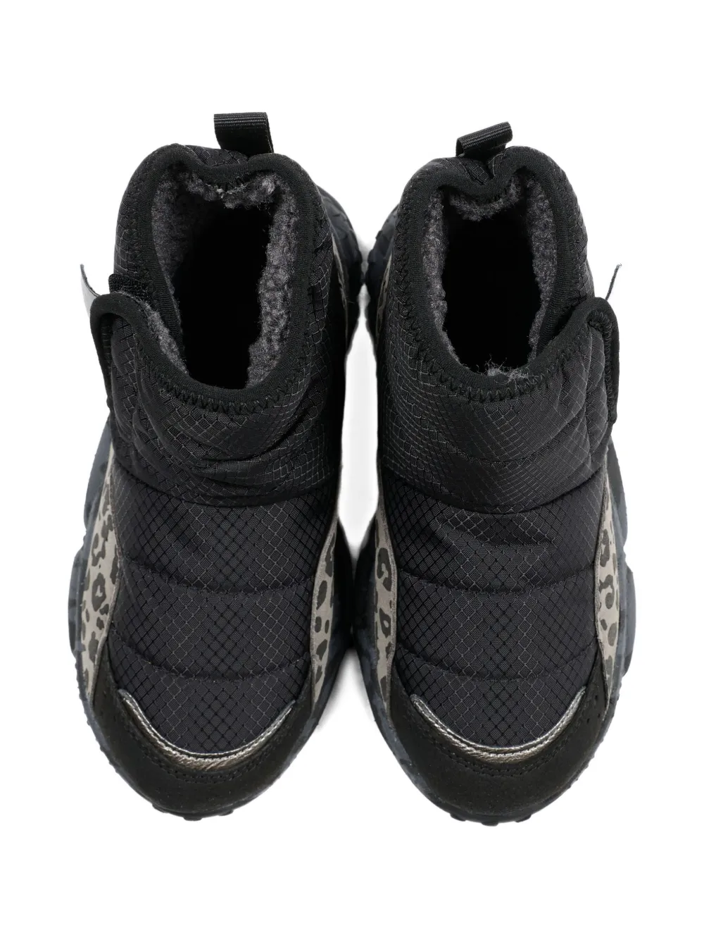 FLOWER MOUNTAIN KIDS x Naturino sneakers met ronde neus Zwart