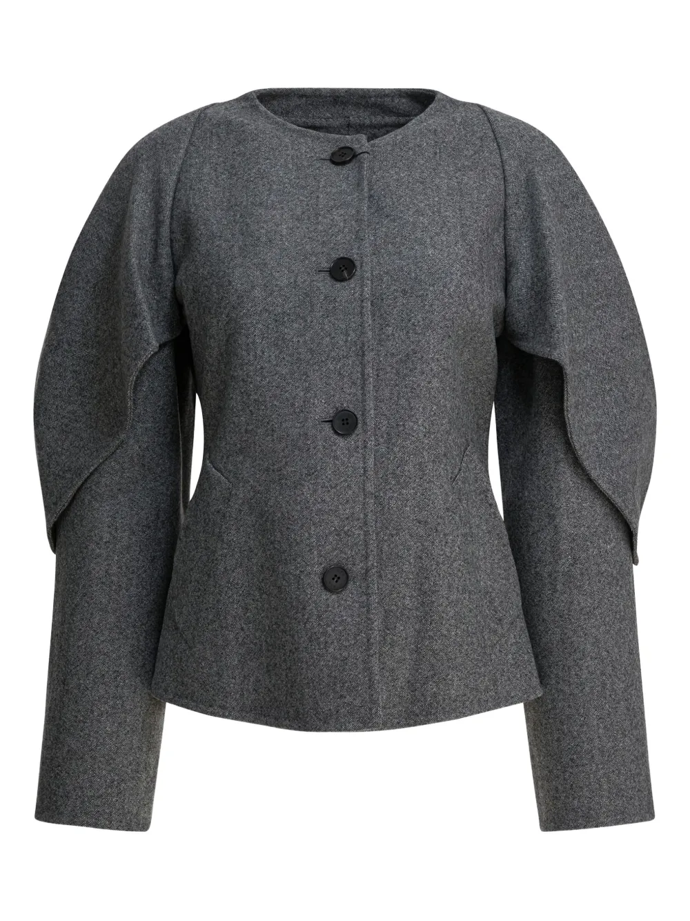 R2W Catran button-up jacket | Grey | Image 1