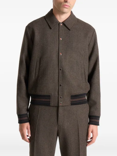 Manière De Voir chamarra con motivo pied de poule