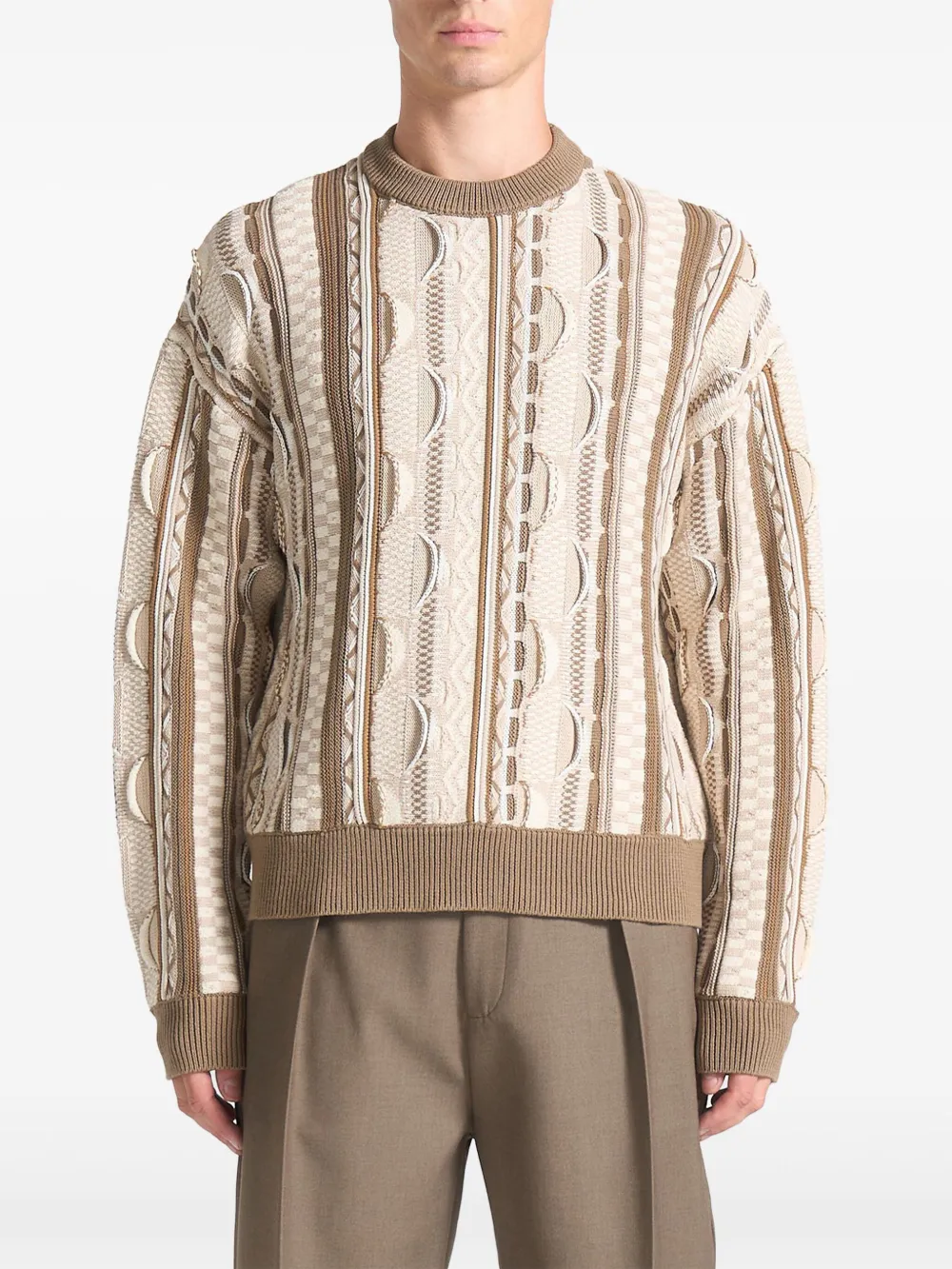 Manière De Voir jersey de algodón con cuello redondo | neutro | Image 1