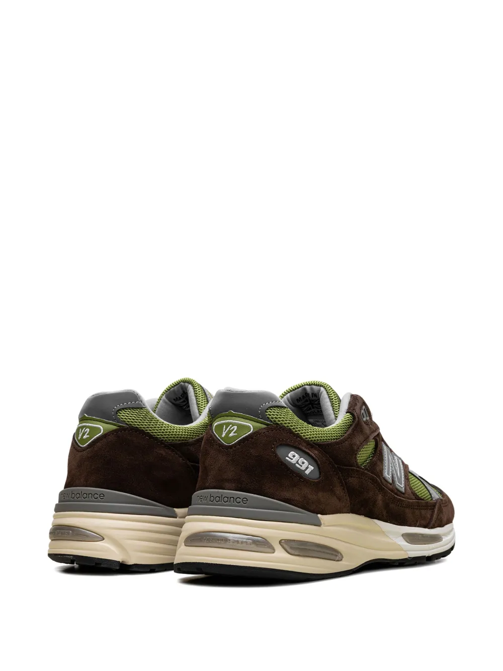 New Balance x Kith Daniëlle Cathari 991v2 sneakers Bruin