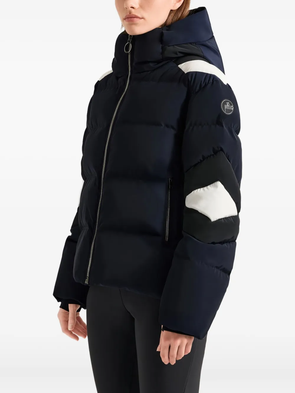 Fusalp Charloy Colourblock Hooded Ski Jacket In Blue