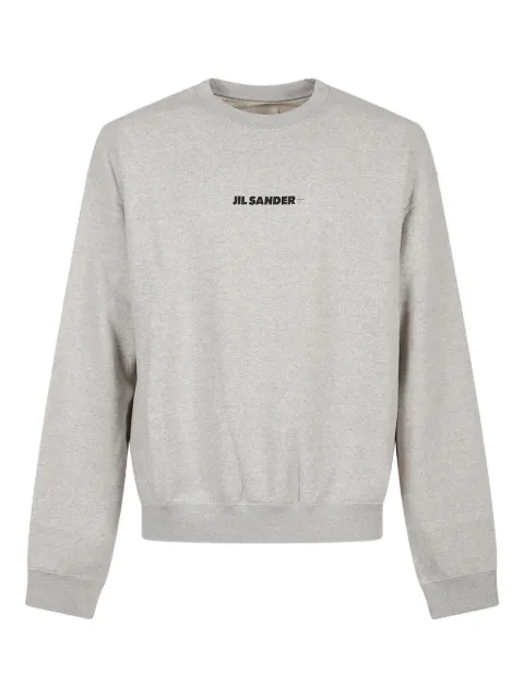 Jil Sander sweat à logo brodé