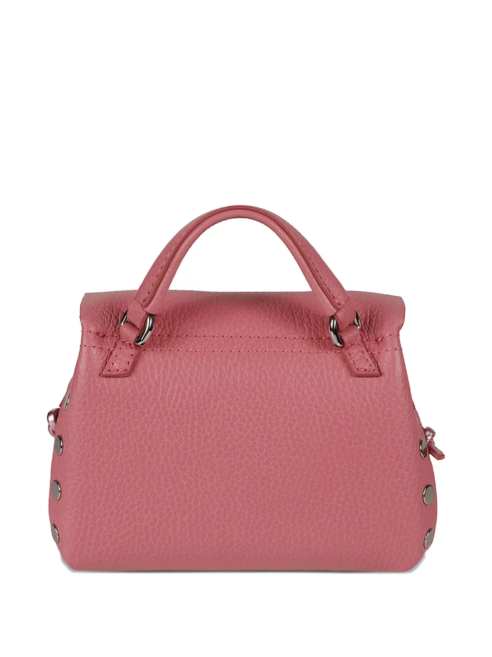 Zanellato POSTINA mini-tas verfraaid met studs Roze