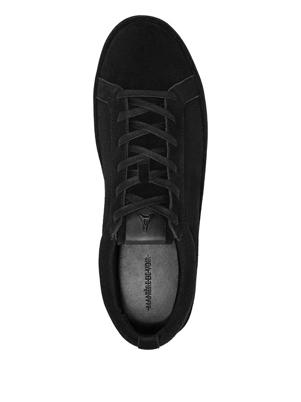 Manière De Voir Cannes Lace-up Sneakers In Black