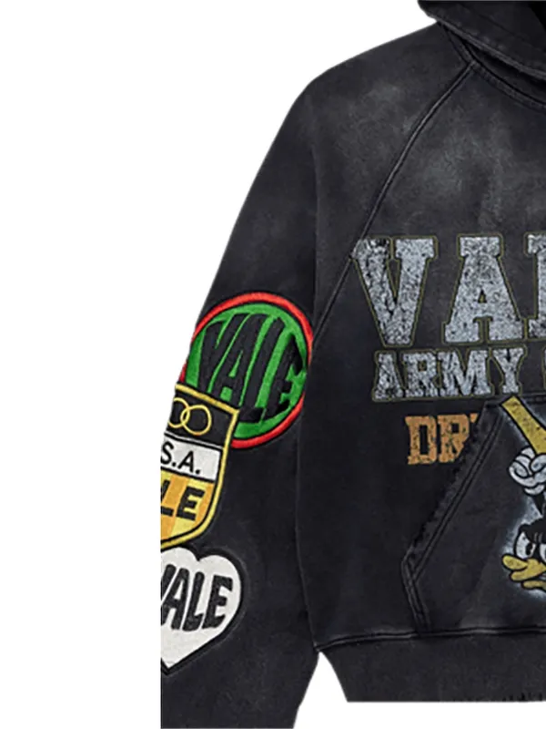 Vale Army zip-up Hoodie | Black | FARFETCH