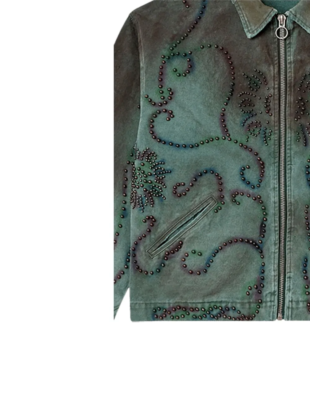 Vale Paranoia Work Jacket In Green