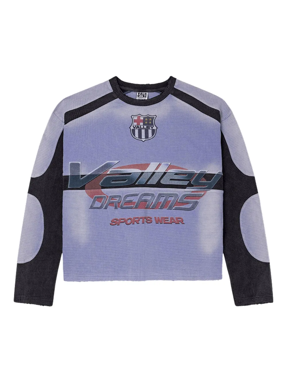 Vale Motocroxxx thermal T-shirt | Blue | Image 1