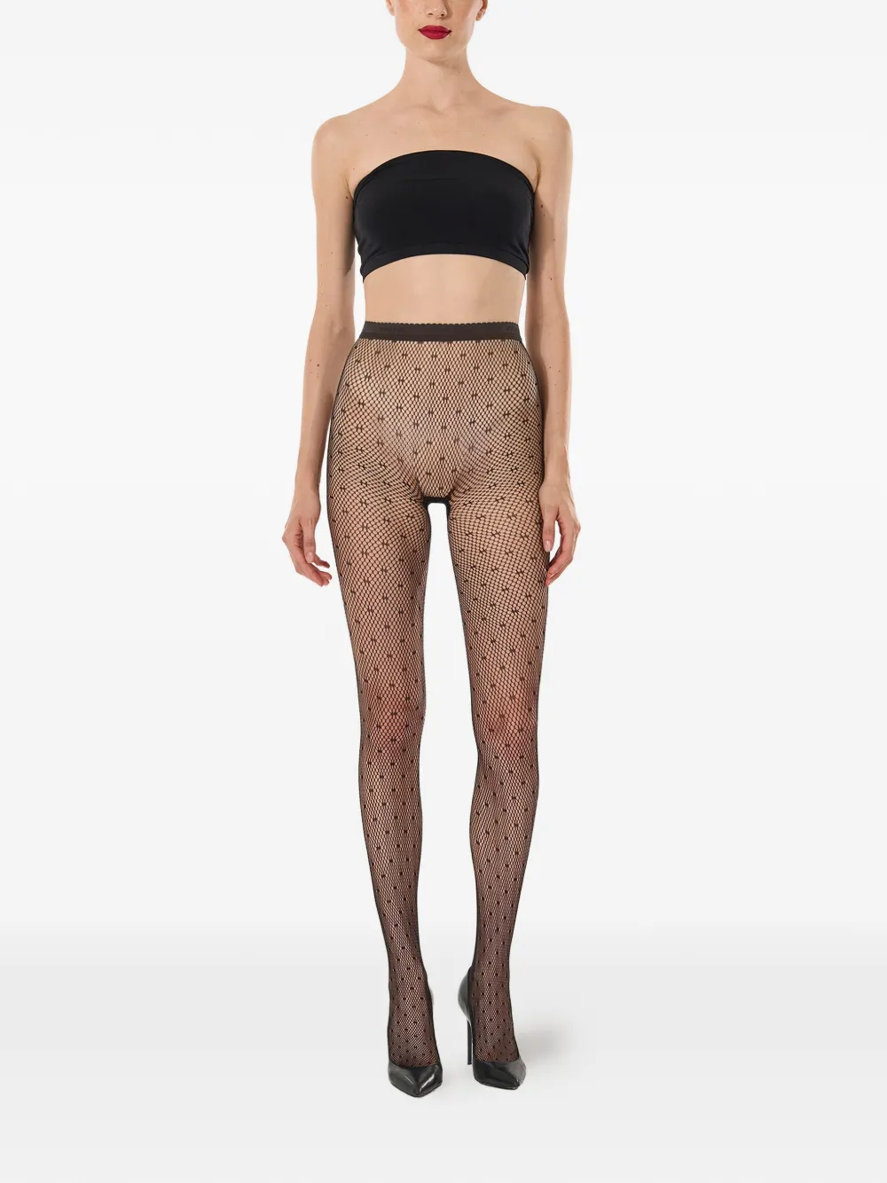  Wolford Dot Net Tights - Black 