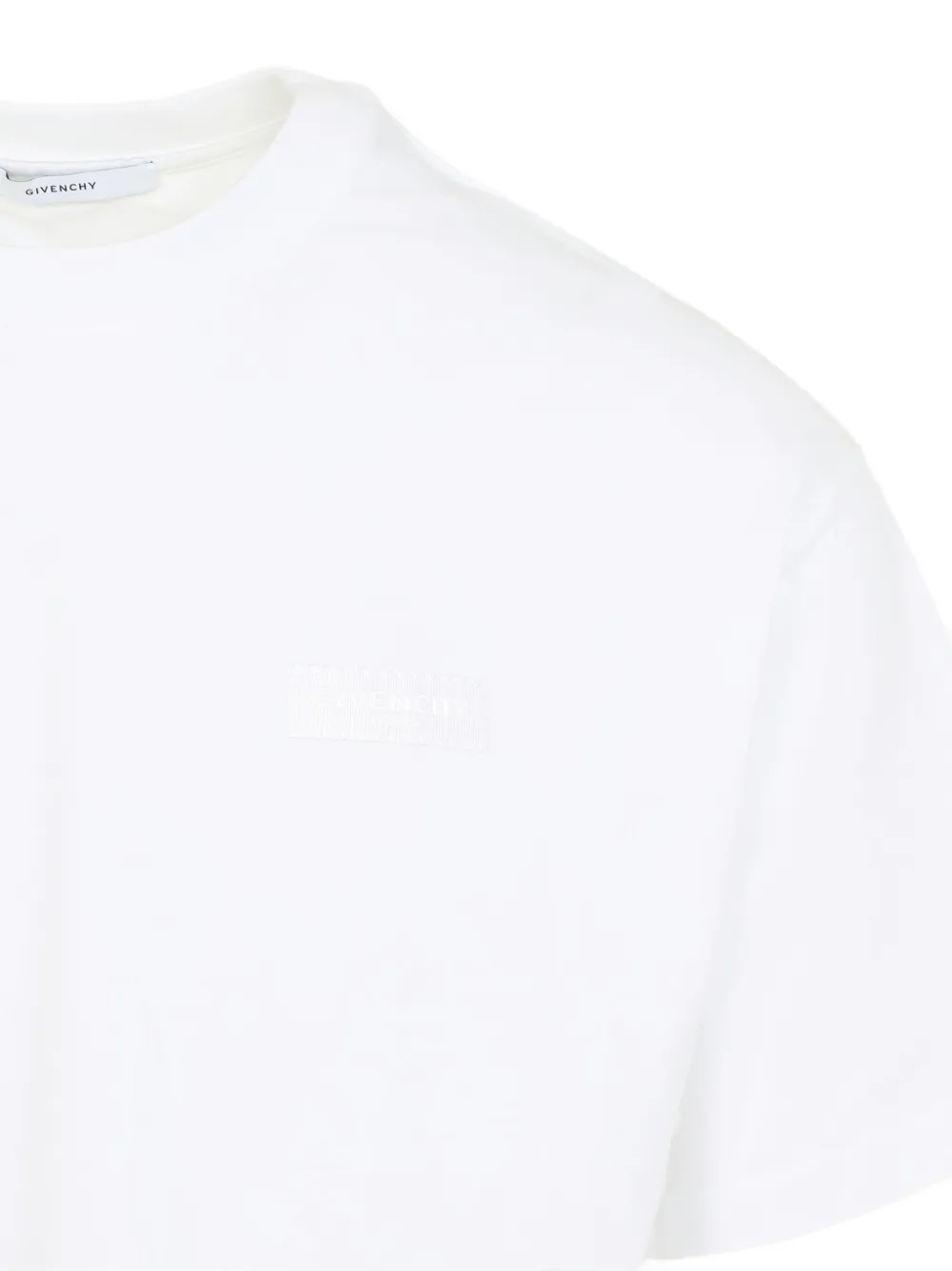 Givenchy Katoenen T-shirt met korte mouwen Wit