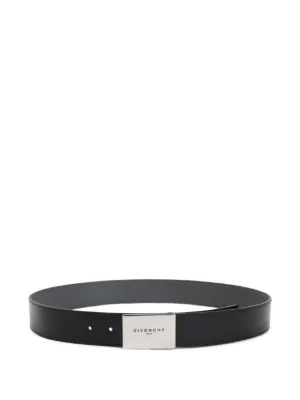 Givenchy バックル レザーベルト | ブラック | FARFETCH JP