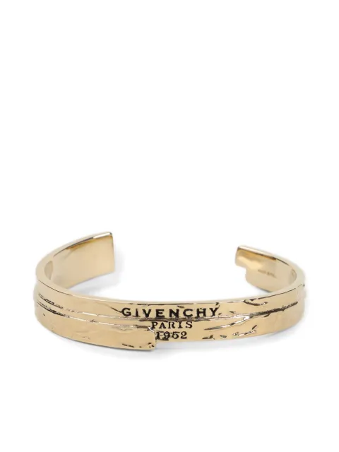 Givenchy logo cuff bracelet