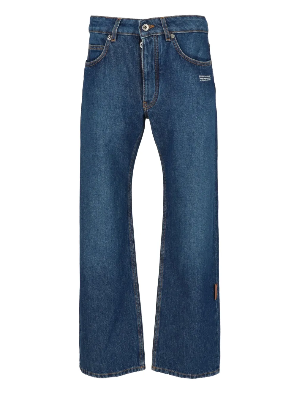Off-White wide-leg jeans - Blu