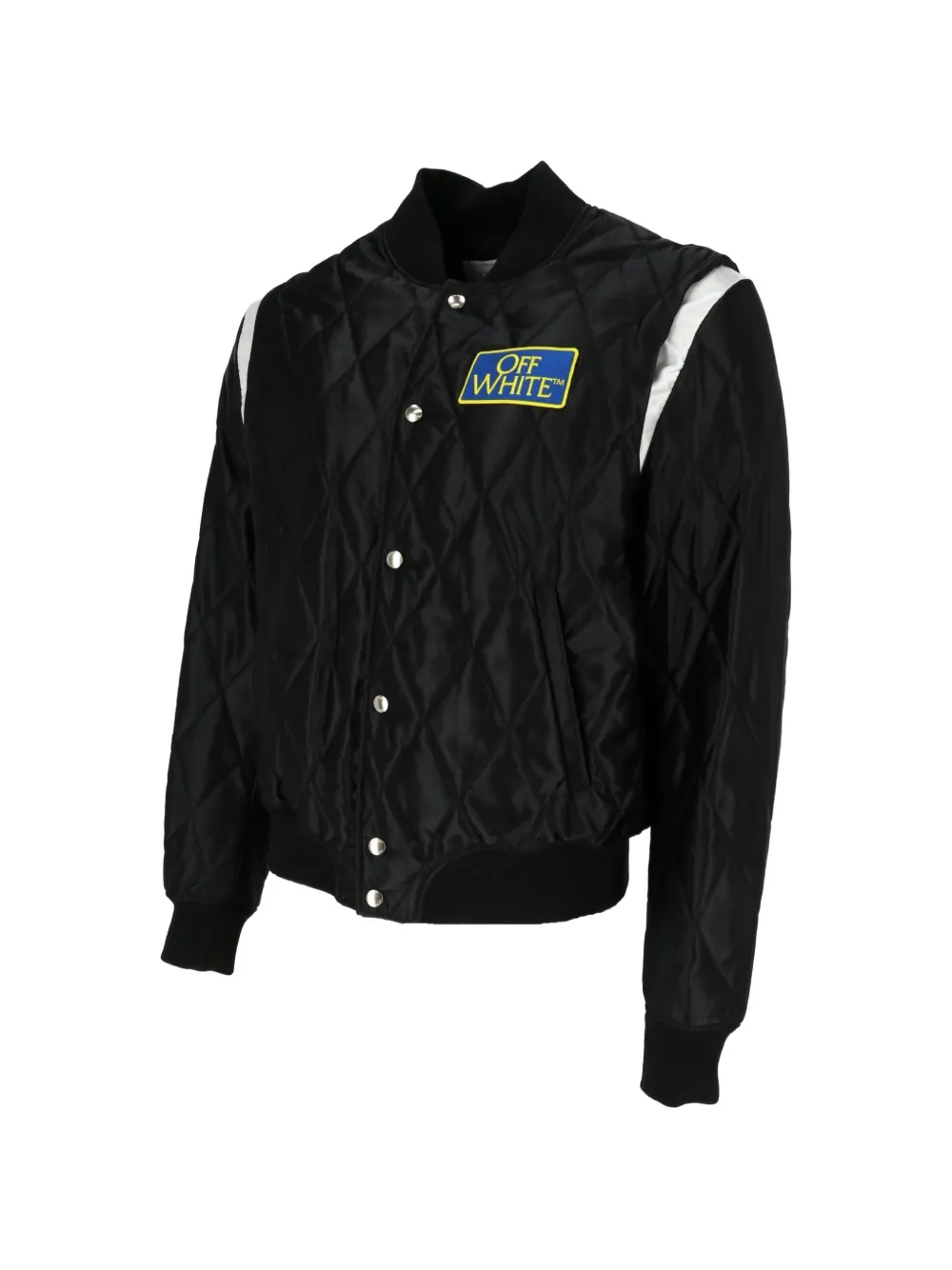  Off-white Long-sleeve Jacket - Black 