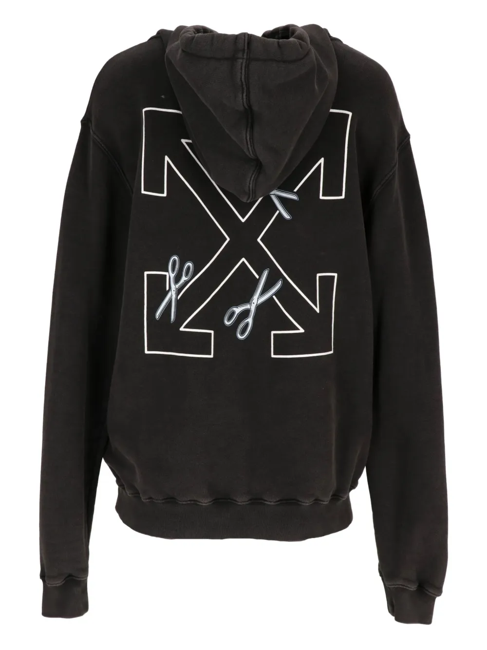 Off-White Scissor Arrow hoodie - Zwart