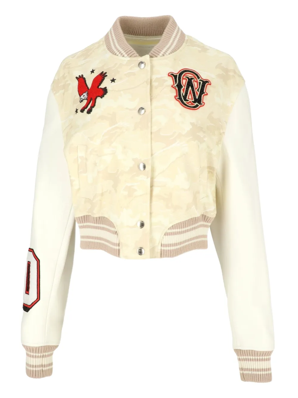 Off-White chamarra bomber NYC en colaboración con Rita Ora | blanco | Image 1