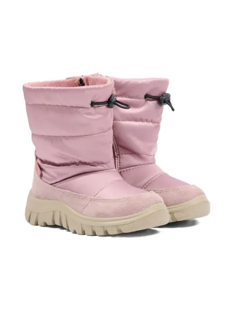 Falcotto x Naturino round-toe quilted snow boots
