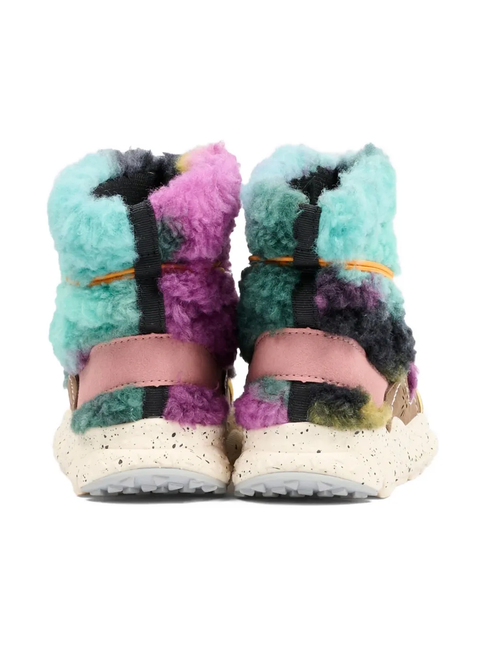 FLOWER MOUNTAIN KIDS x Naturino laarzen met ronde neus Roze