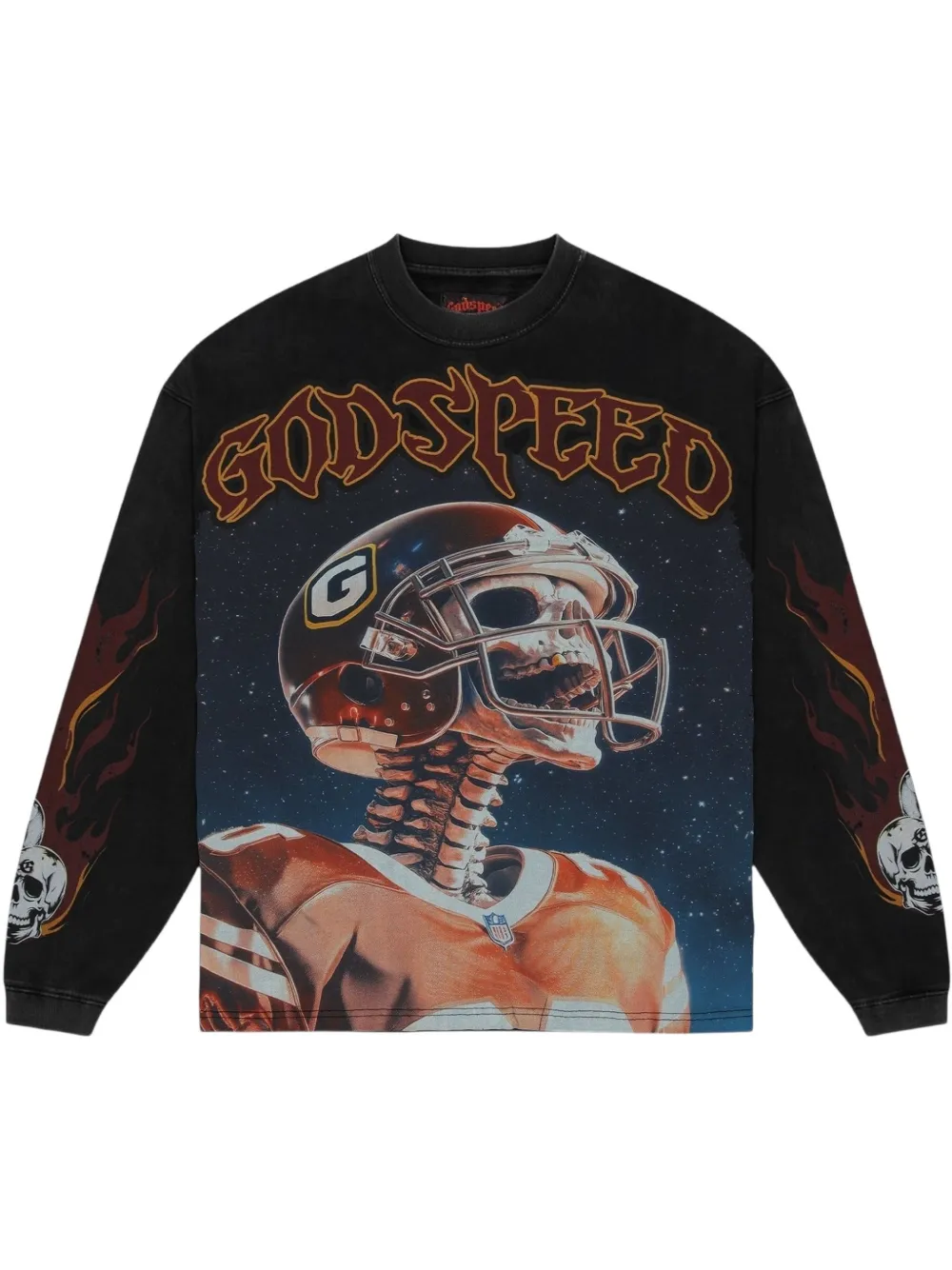 GODSPEED Morale graphic T-shirt - Zwart