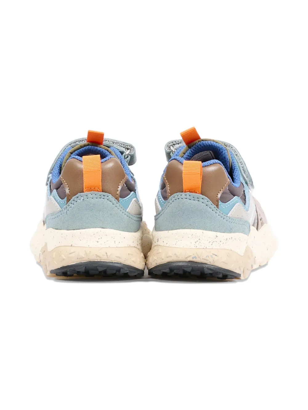 FLOWER MOUNTAIN KIDS x Naturino round-toe sneakers Beige