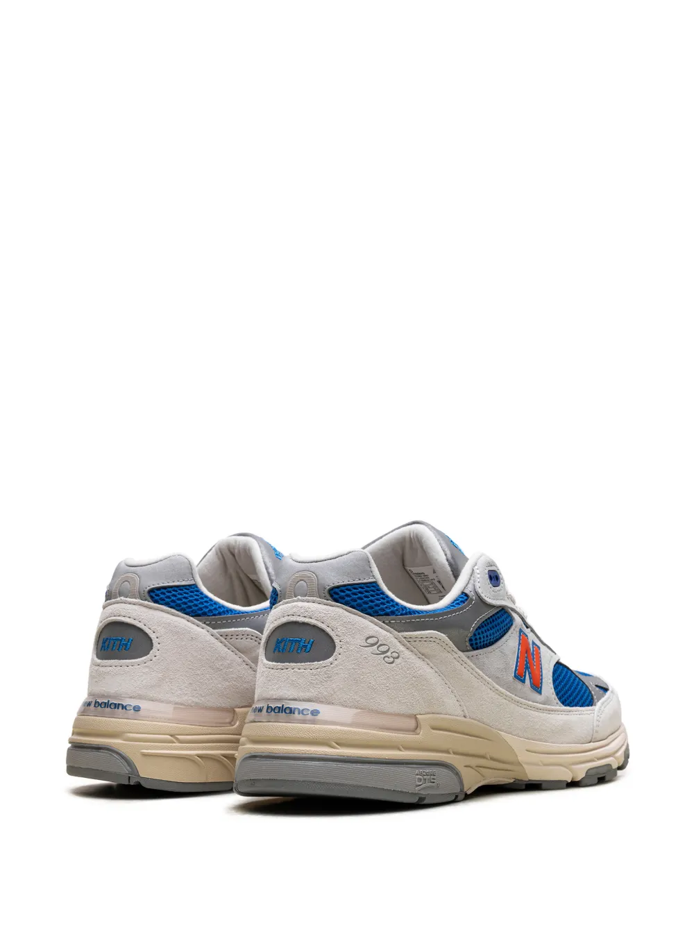 New Balance x Kith 993 "Knicks Pack "Home sneakers Grijs