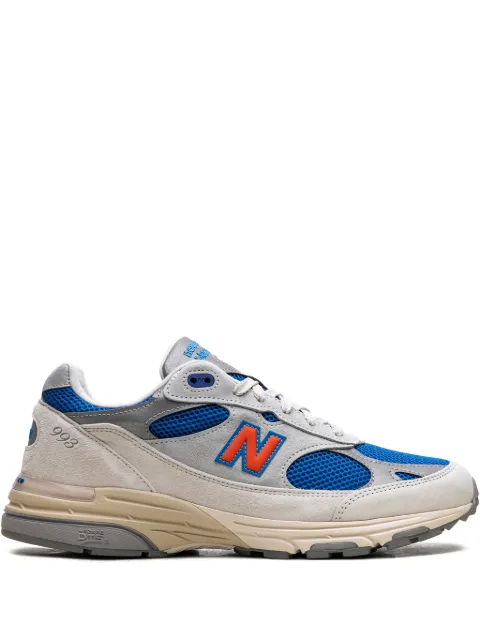 New Balance x Kith 993 "Knicks Pack "Home"" lace-up sneakers