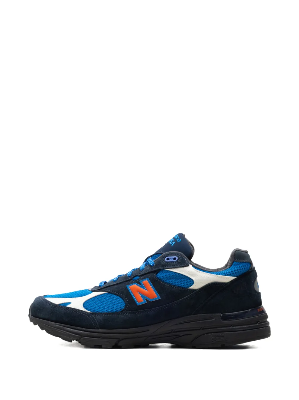 New Balance x Kith panelled sneakers Blauw