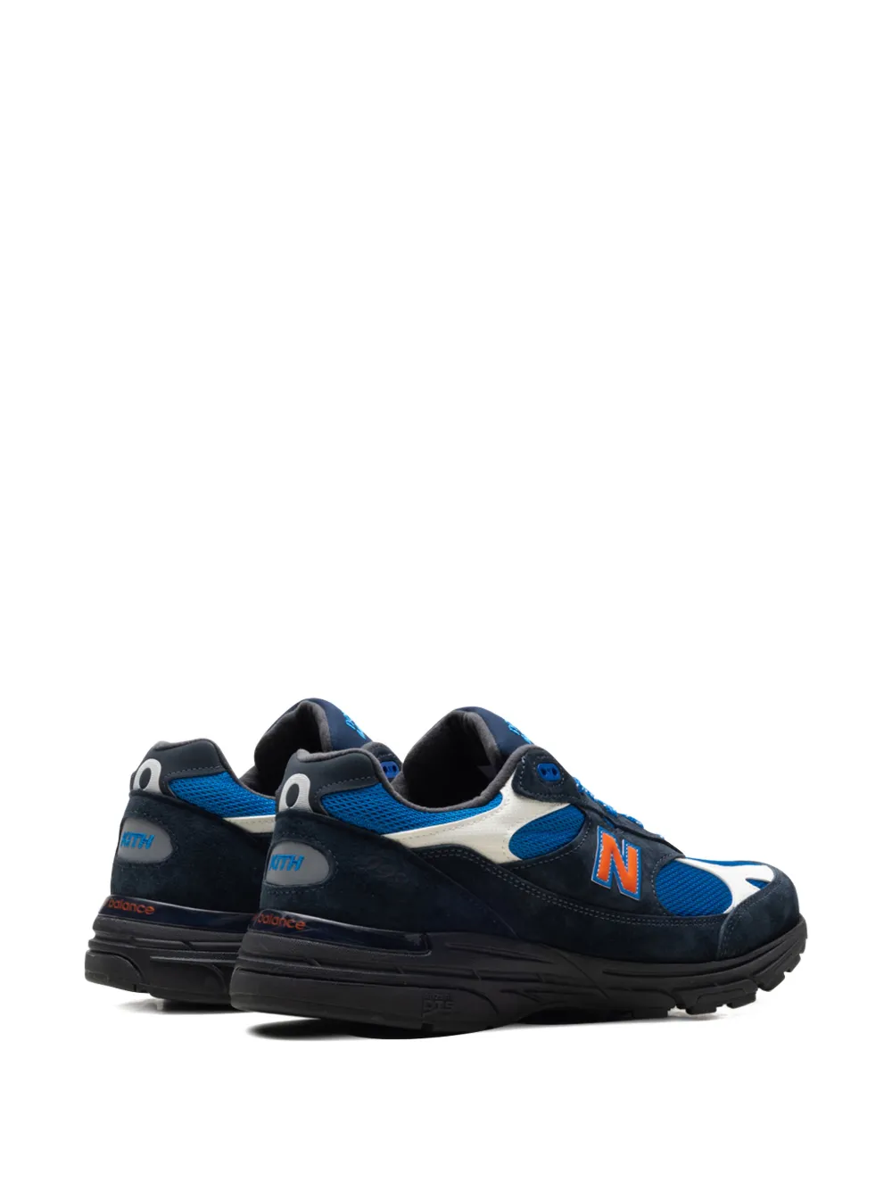 New Balance x Kith panelled sneakers Blauw