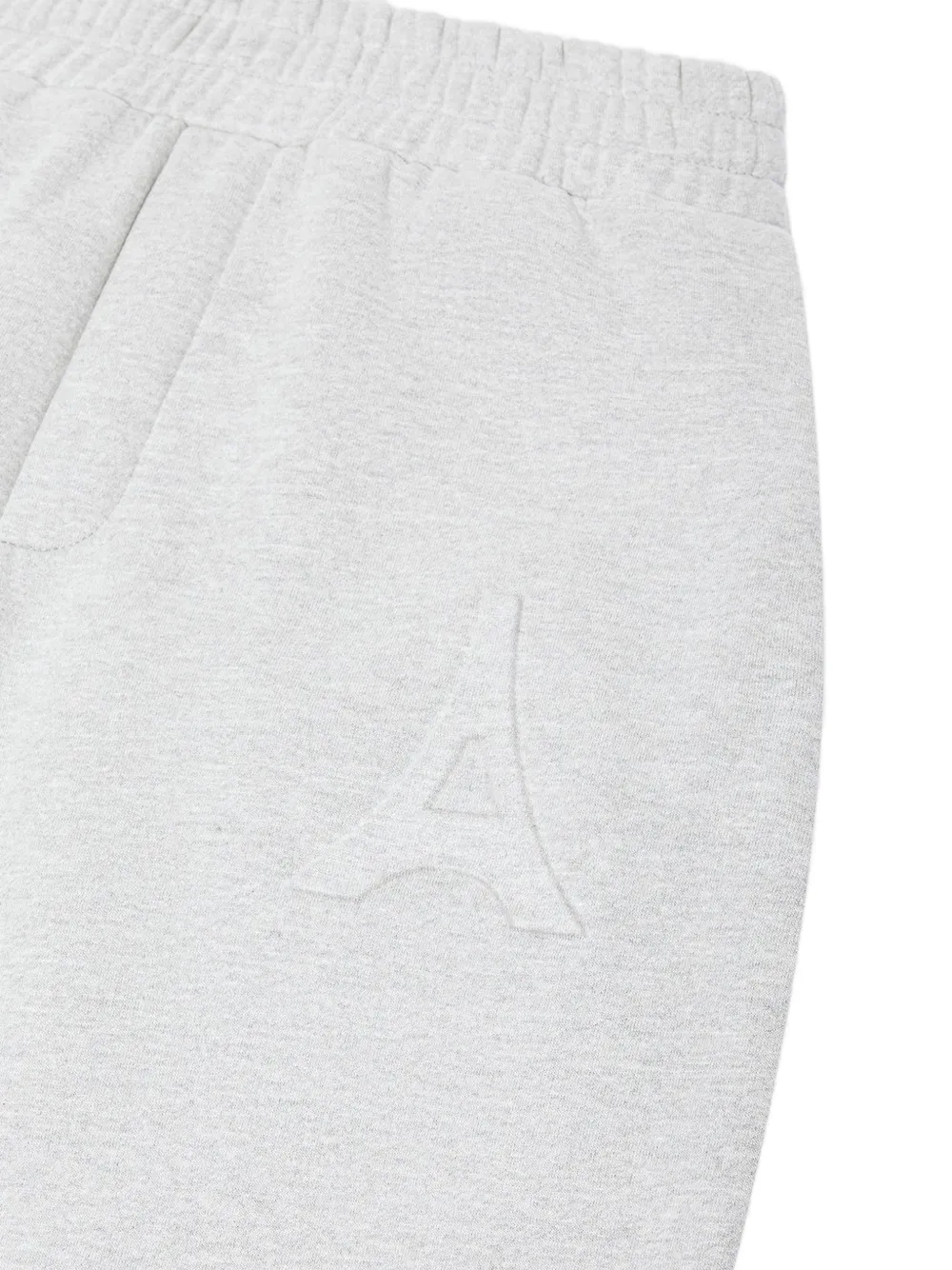Manière De Voir Cédric embossed-logo track pants Grijs