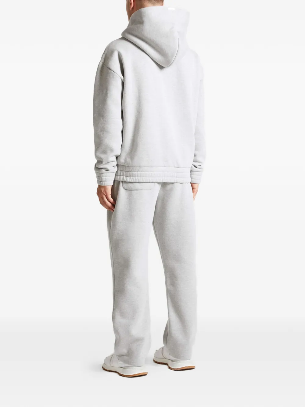 Manière De Voir Cédric embossed-logo track pants Grijs