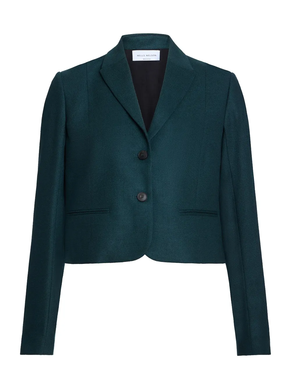 Nells Nelson Collete Single-breasted Blazer In Green